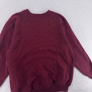 vintage 90s BLANK BURGUNDY TULTEX CREWNECK SWEATSHIRT MEDIUM